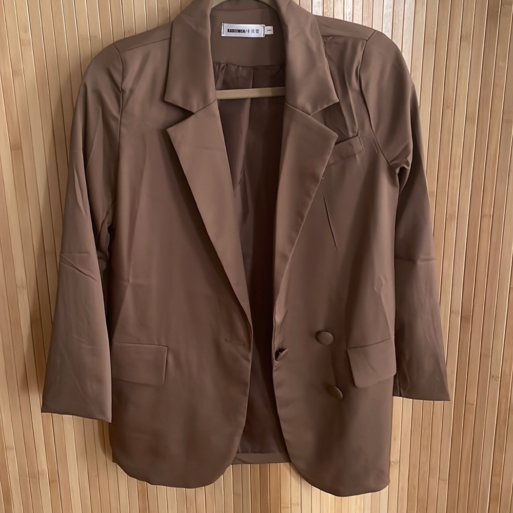 Brown Blazer, New / Never Worn